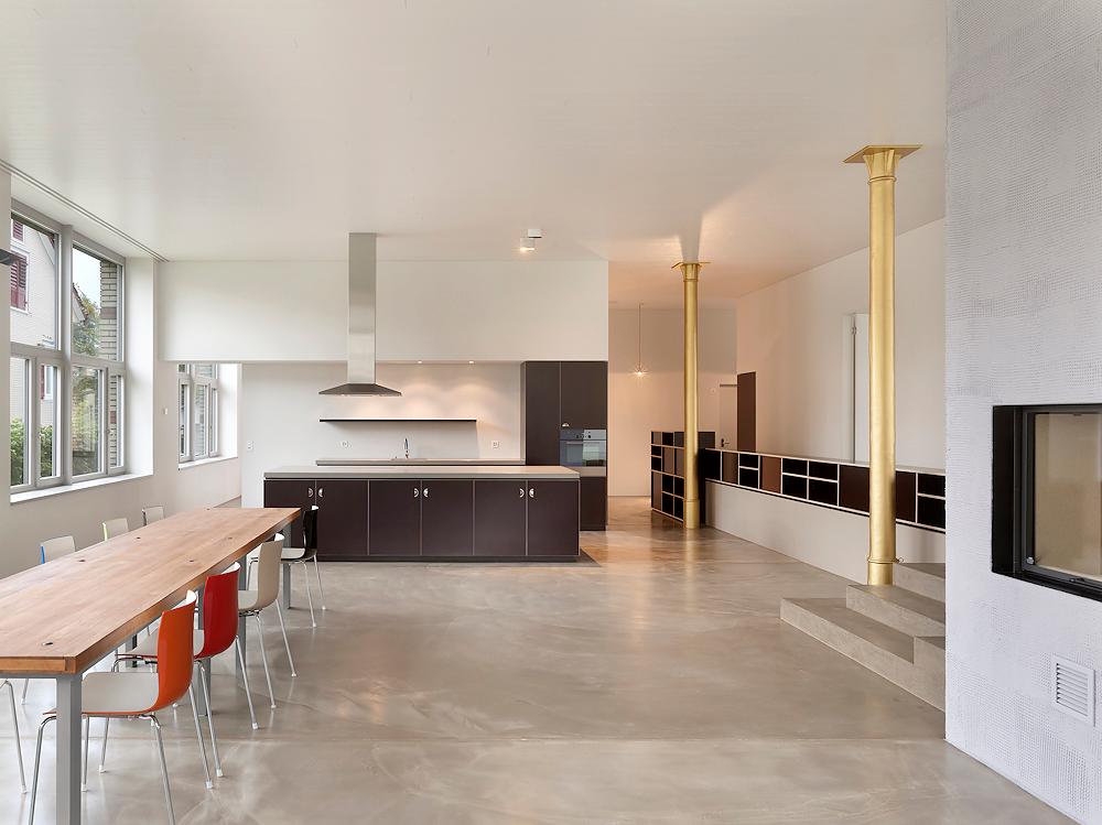 Architektur-Reportage Amriswil nachhaltiger Umbau Küche