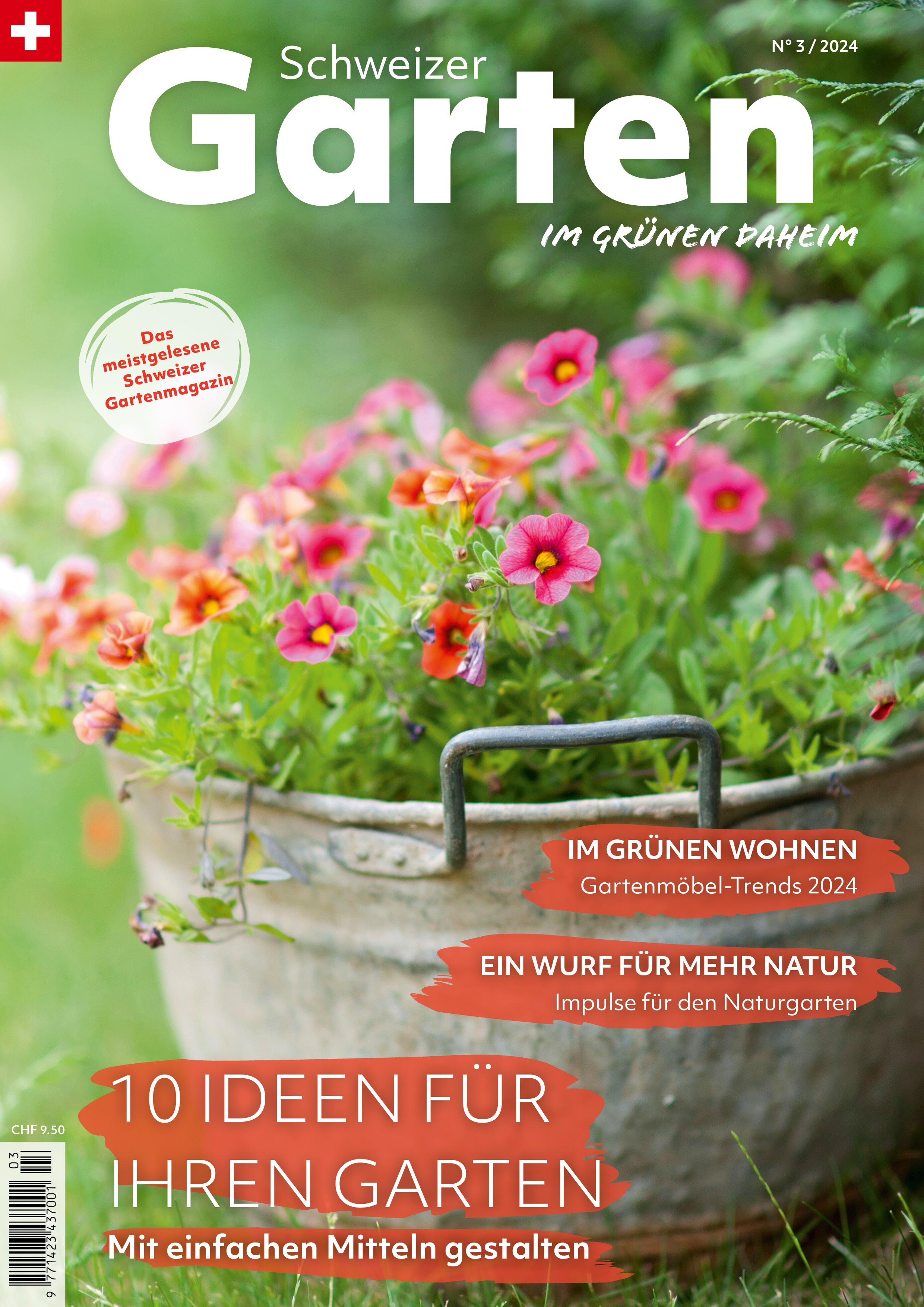 Schweizer Garten Cover März 2024