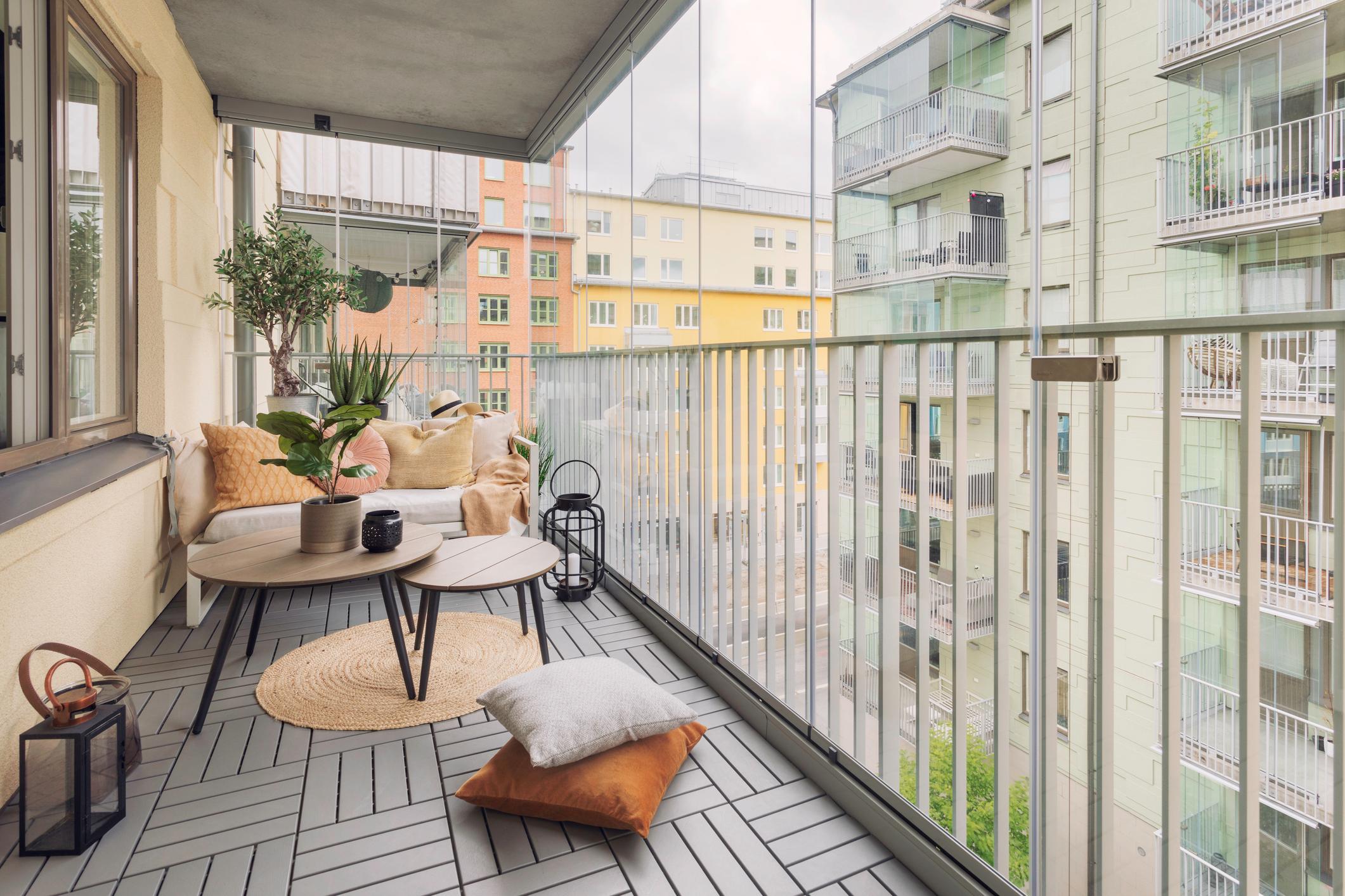 Ideen für den Balkon- oder Terrassenboden 
