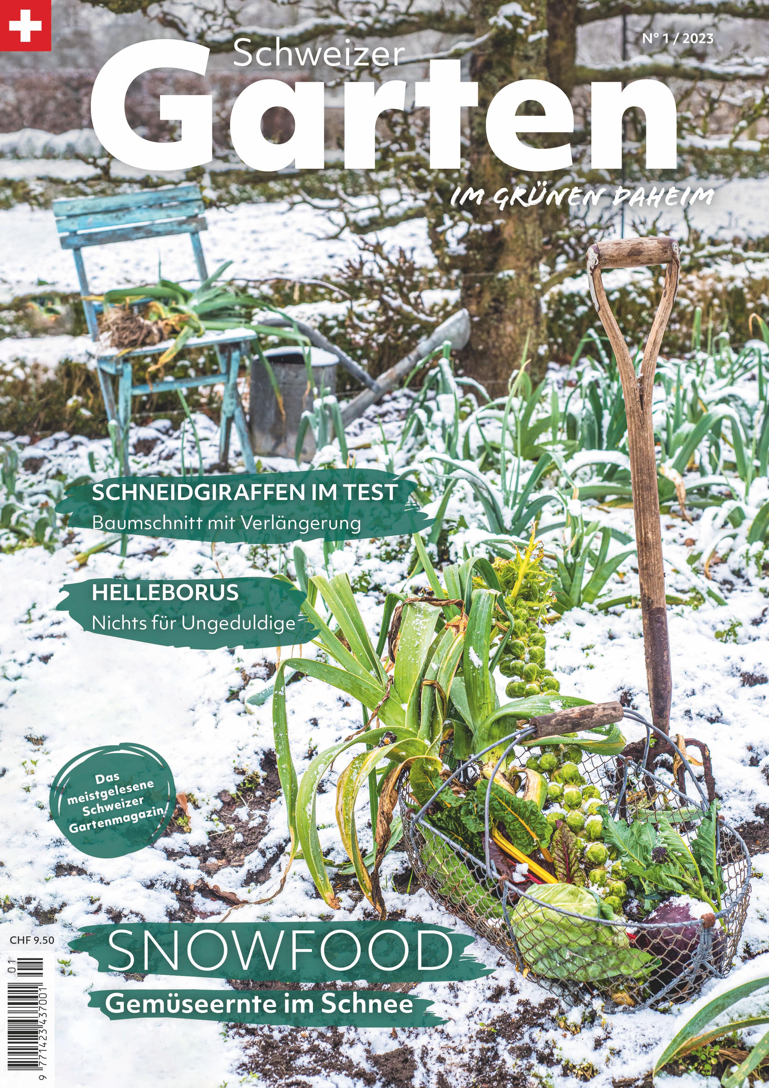 Cover Schweizer Garten Januar 2023