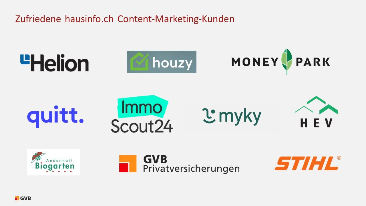 7 Content-Marketing-Kunden hausinfo.ch