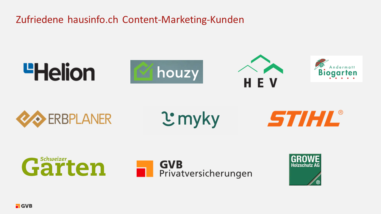 7 Content-Marketing-Kunden hausinfo.ch