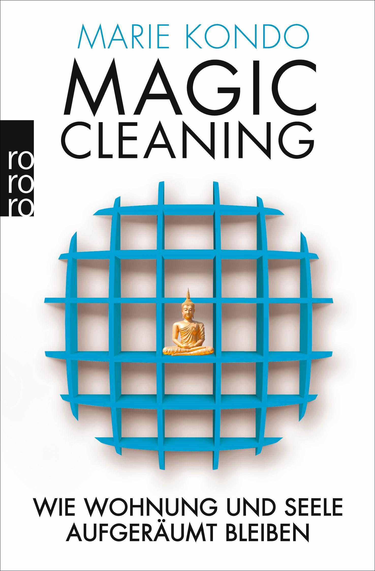 Buchcover Marie Kondo-Magic Cleaning Blau
