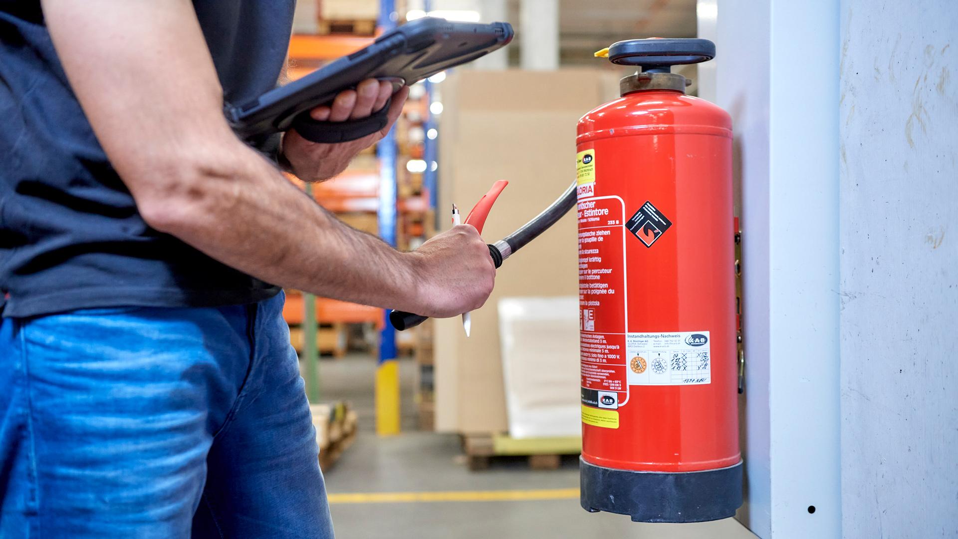 Durchführung eines Fire Check-ups