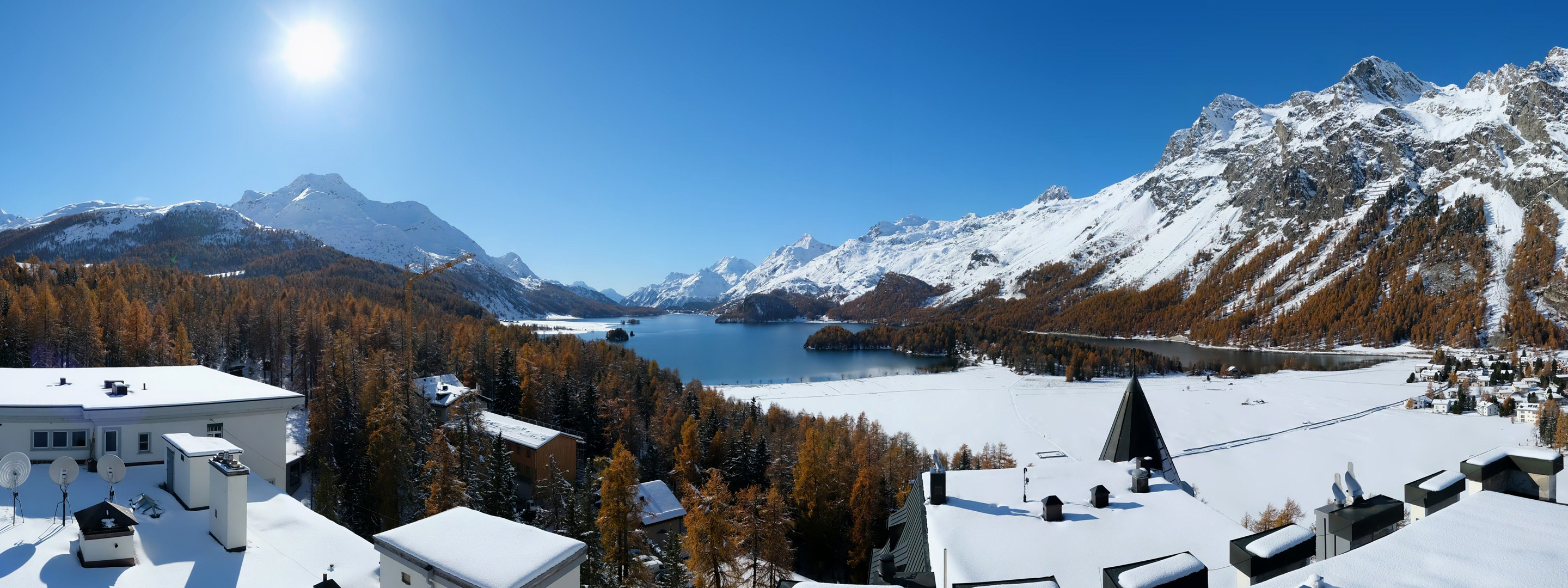 Livecambild Sils Maria, 8. November 2023