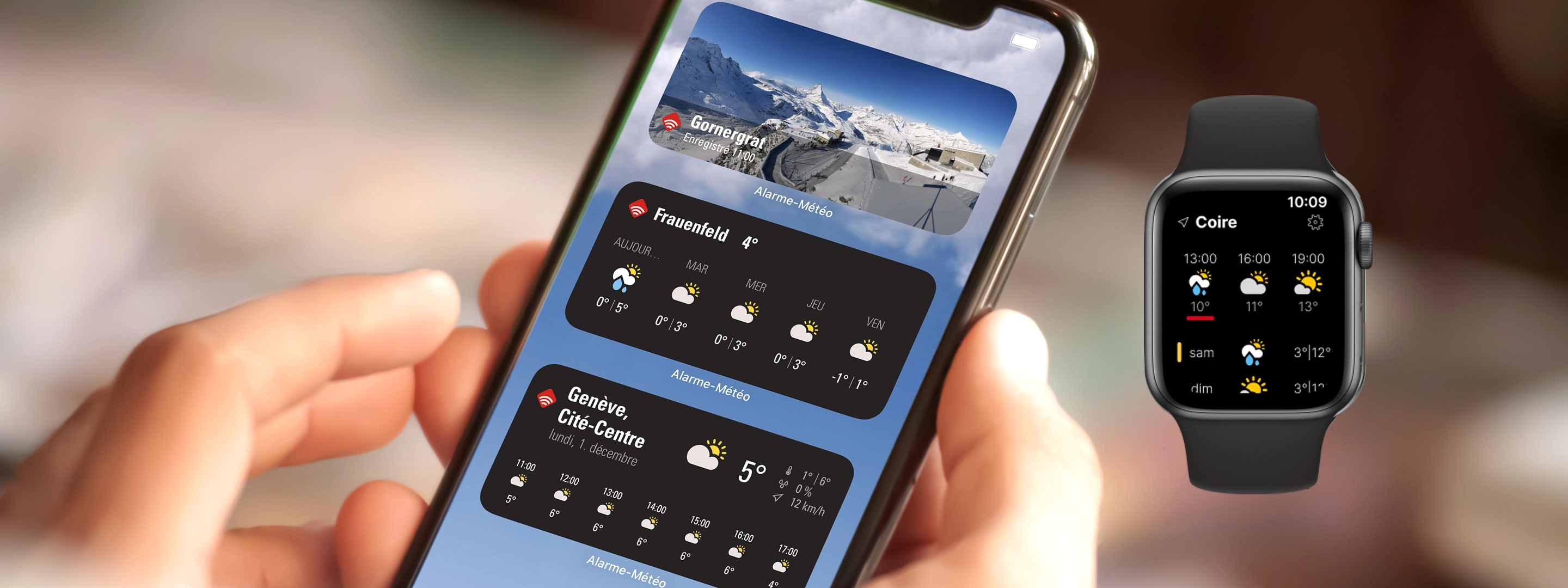 Widget Alarme-Météo