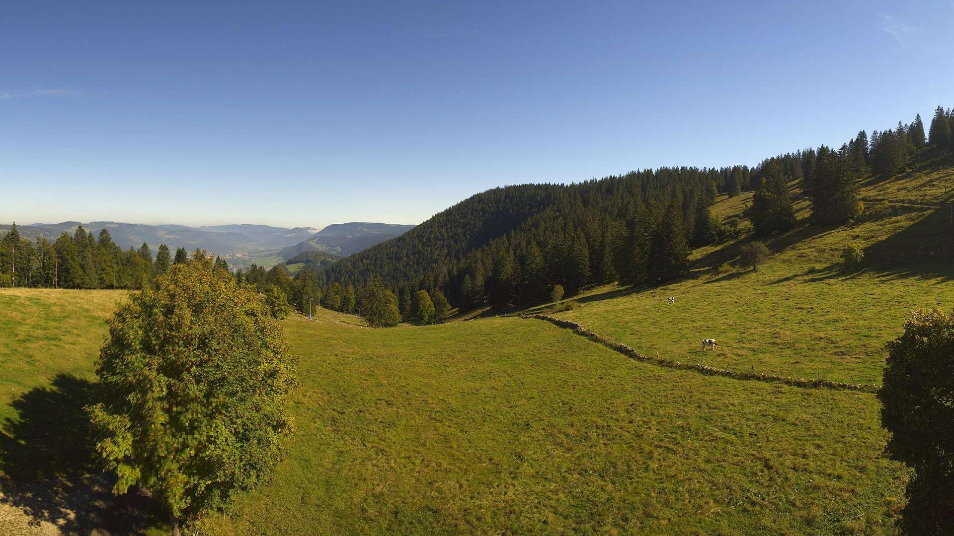 Webcambild vom Val de Travers - La Robella