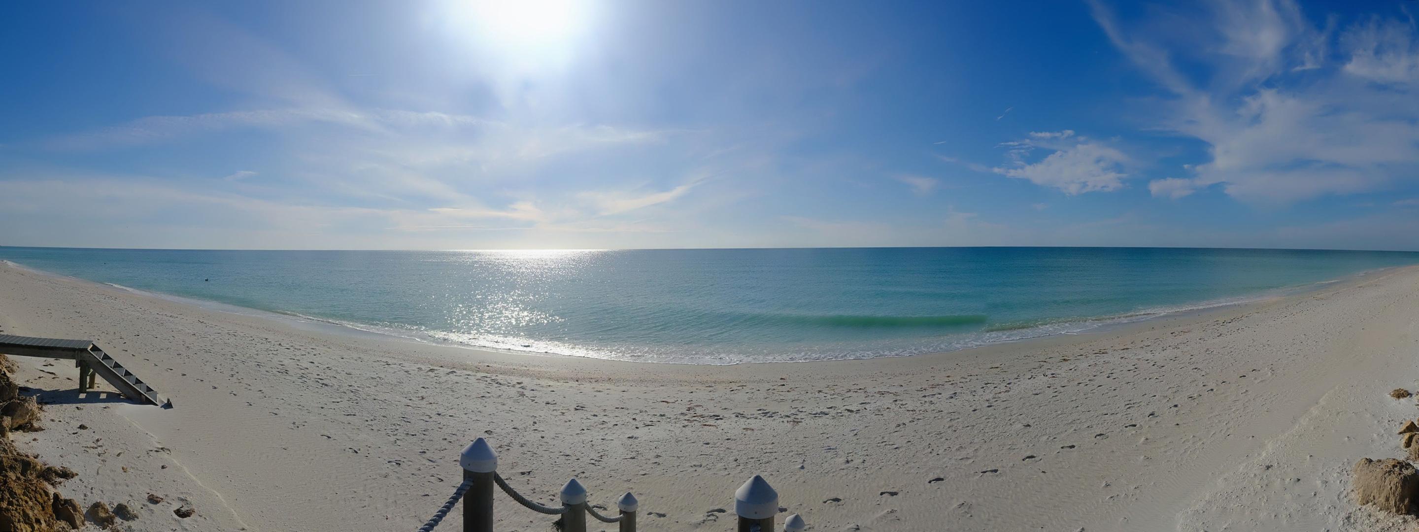 Livecambild Nokomis Casey Key Beach, Florida, USA, 7. Dezember 2023