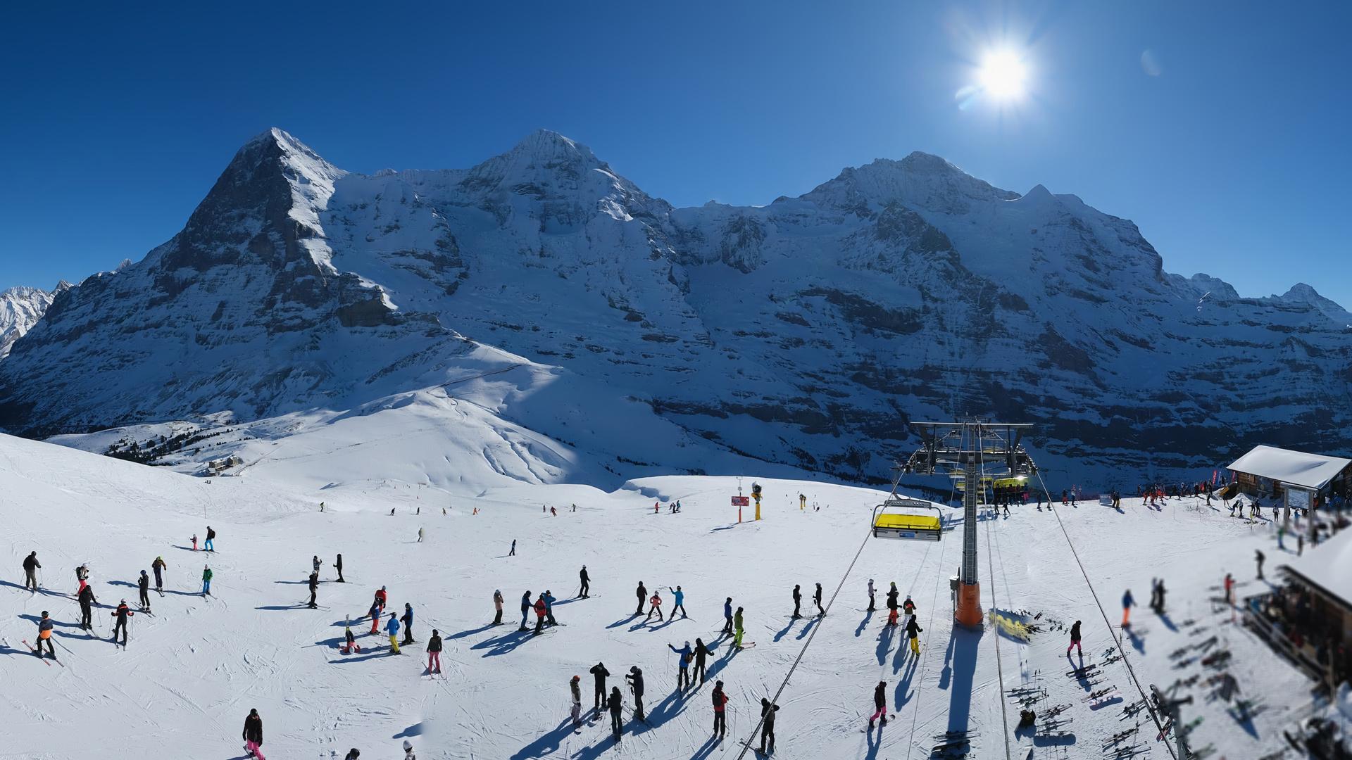 Livecambild Lauterbrunnen Kleine Scheidegg